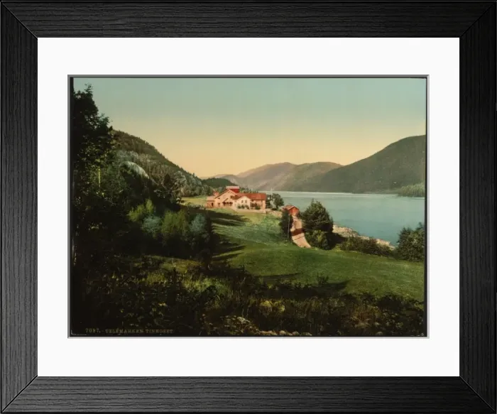 Framed Print : Tinnoset, Telemarken (i. e, Telemark), Norway Framed Print : Tinnoset, Telemarken (i. e, Telemark), Norway