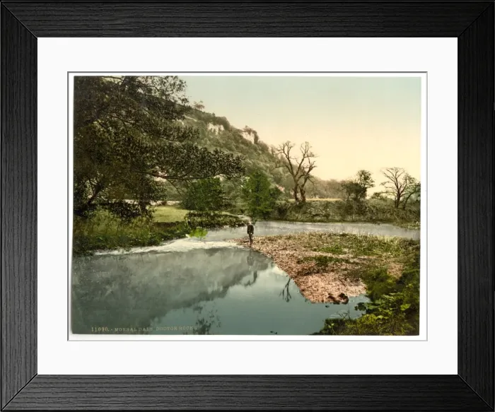 Framed Print : Monsal Dale, Doctor Rocks, Derbyshire, England Framed Print : Monsal Dale, Doctor Rocks, Derbyshire, England