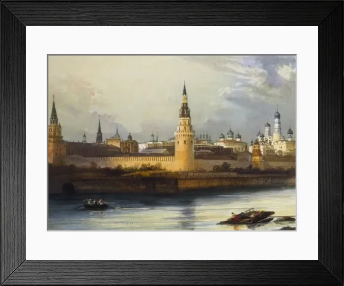 Framed Print : Vue du Kremlin Framed Print : Vue du Kremlin
