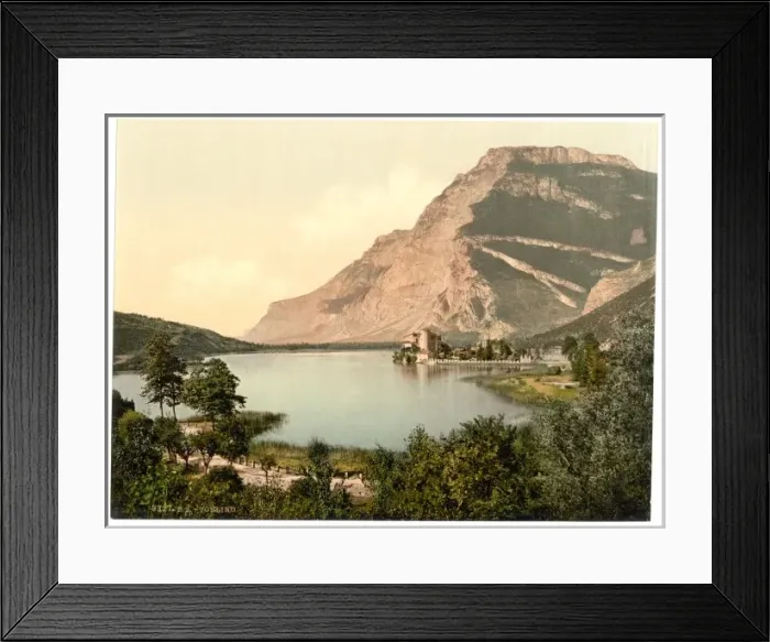 Framed Print : Toblino, general view, Tyrol, Austro-Hungary Framed Print : Toblino, general view, Tyrol, Austro-Hungary