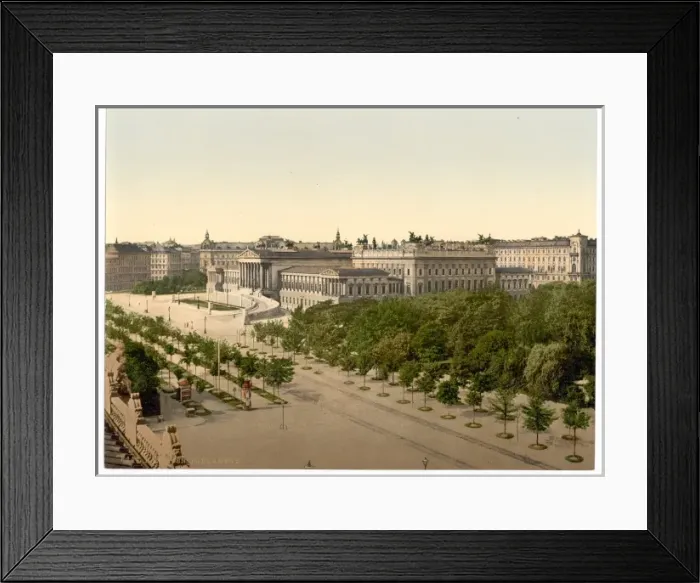 Framed Print : Parliament, Vienna, Austro-Hungary Framed Print : Parliament, Vienna, Austro-Hungary