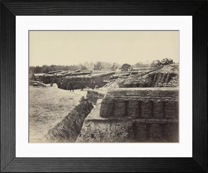 Framed Print : Battery no. 1, near Yorktown, Virginia Framed Print : Battery no. 1, near Yorktown, Virginia