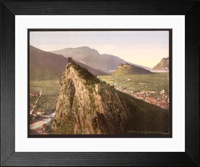 Framed Print : The valley, Sarca, Lake Garda, Italy Framed Print : The valley, Sarca, Lake Garda, Italy