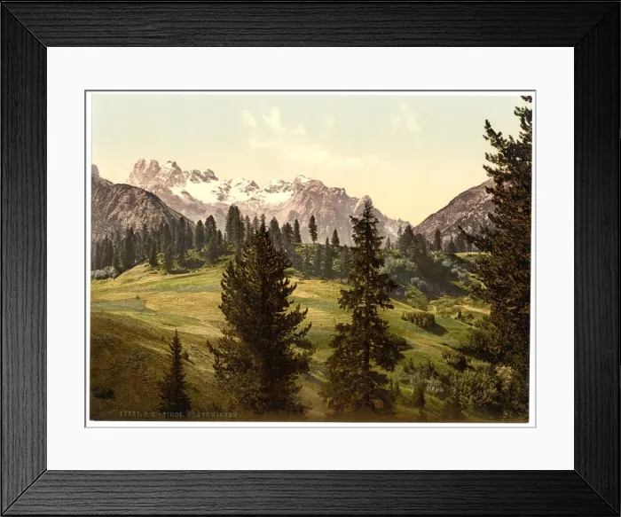 Framed Print : Platzweisen, Tyrol, Austro-Hungary Framed Print : Platzweisen, Tyrol, Austro-Hungary