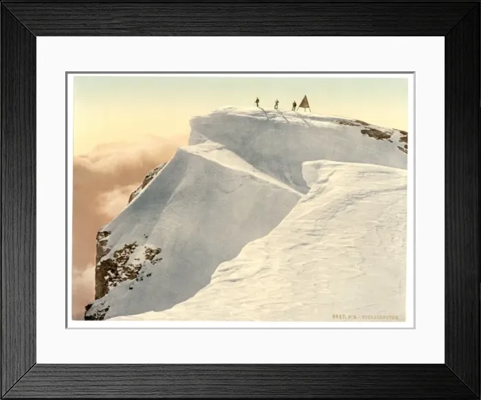 Framed Print : The Titlis Spitze, Unterwald, Switzerland Framed Print : The Titlis Spitze, Unterwald, Switzerland