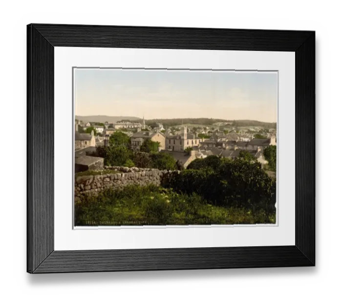 Framed Print : General view, Dalbeattie, Scotland Framed Print : General view, Dalbeattie, Scotland