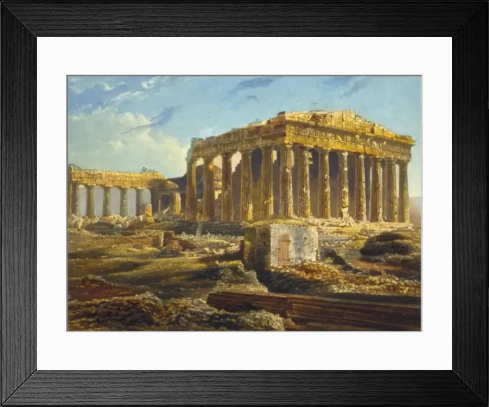 Framed Print : View of the Parthenon, Athens, Greece Framed Print : View of the Parthenon, Athens, Greece