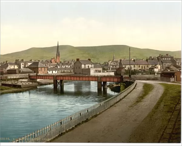 Girvan, from New Road, Scotland