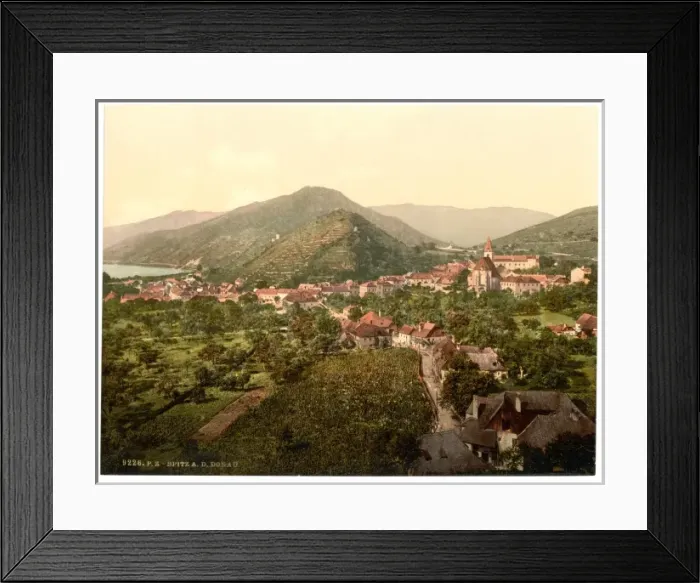Framed Print : Spitz, Lower Austria, Austro-Hungary Framed Print : Spitz, Lower Austria, Austro-Hungary