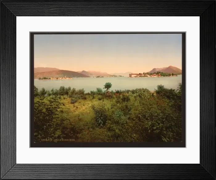 Framed Print : Isola Borrome (i. e. Isole Borromee), Lake Maggiore, Italy Framed Print : Isola Borrome (i. e. Isole Borromee), Lake Maggiore, Italy