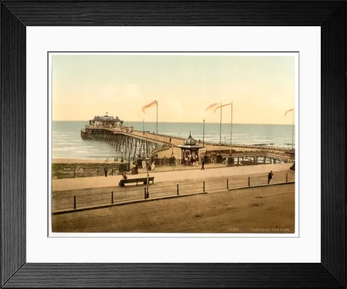 Framed Print : The pier, Hastings, England Framed Print : The pier, Hastings, England