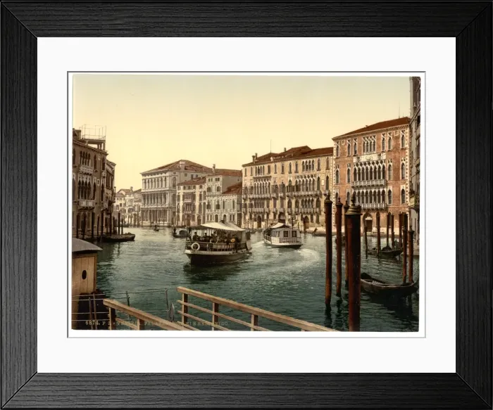 Framed Print : Foscari and Razzonigo Palaces, Venice, Italy Framed Print : Foscari and Razzonigo Palaces, Venice, Italy