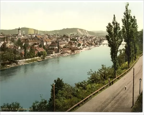 Marburg (i. e. Maribor), general view, Styria, Austro-Hungar