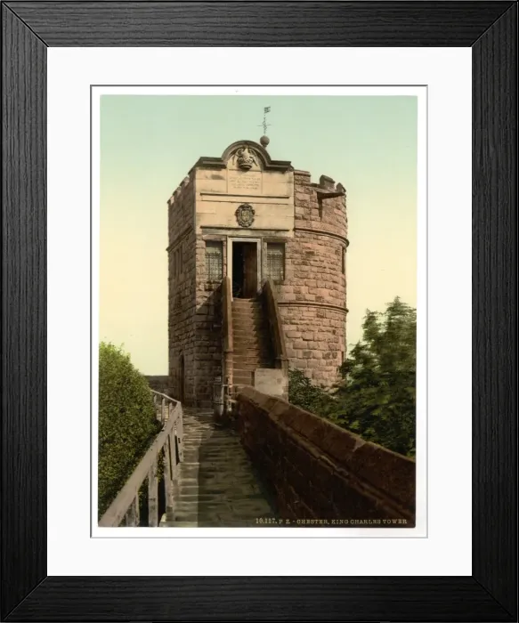 Framed Print : King Charles Tower, Chester, England Framed Print : King Charles Tower, Chester, England