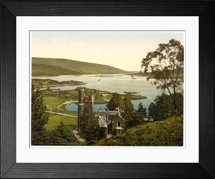 Framed Print : Looking S. E. (i. e. Southeast), Kyles of Bute, Scotland Framed Print : Looking S. E. (i. e. Southeast), Kyles of Bute, Scotland