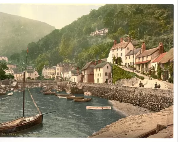 Lynmouth Harbor, Lynton and Lynmouth, England