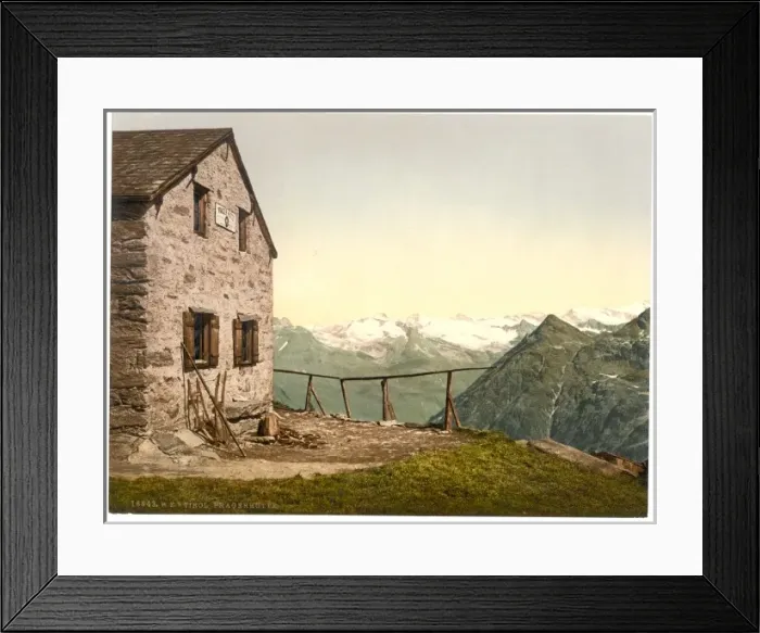 Framed Print : Laugkofigruppe (i. e. Langkafelgruppe), Pragerhutte, Tyrol Framed Print : Laugkofigruppe (i. e. Langkafelgruppe), Pragerhutte, Tyrol