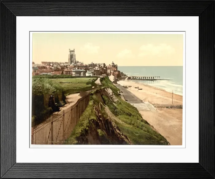 Framed Print : From E. Cliff, I, Cromer, England Framed Print : From E. Cliff, I, Cromer, England