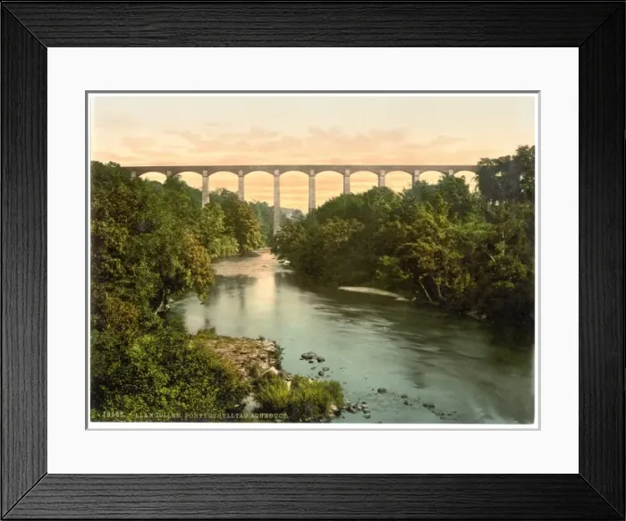 Framed Print : Pontycysylltau Aqueduct, Llangollen, Wales Framed Print : Pontycysylltau Aqueduct, Llangollen, Wales