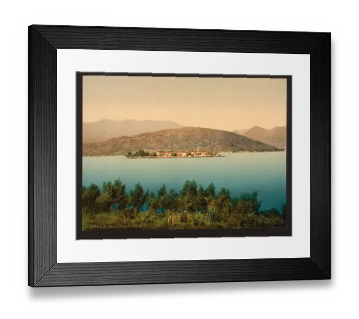 Framed Print : Isola Pescatori II, Lake Maggiore, Italy Framed Print : Isola Pescatori II, Lake Maggiore, Italy