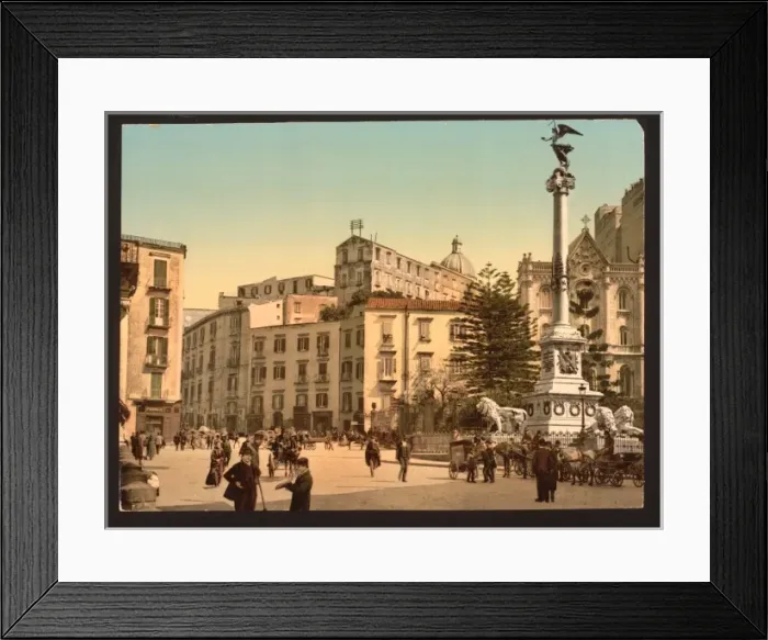 Framed Print : Piazza of Martiri (i. e. Piazza dei Martiri), Naples, Italy Framed Print : Piazza of Martiri (i. e. Piazza dei Martiri), Naples, Italy