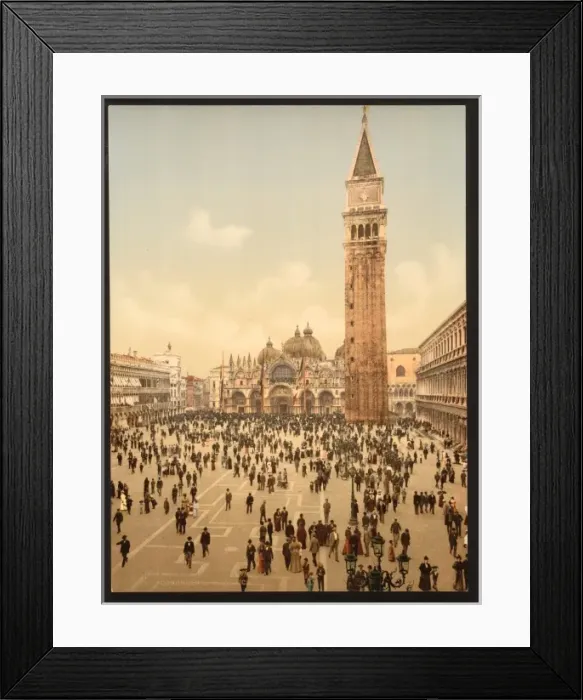 Framed Print : Concert in St. Marks Place, Venice, Italy Framed Print : Concert in St. Marks Place, Venice, Italy