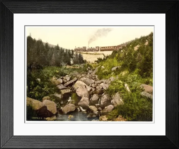 Framed Print : Brockenbahn, Hartz, Germany Framed Print : Brockenbahn, Hartz, Germany