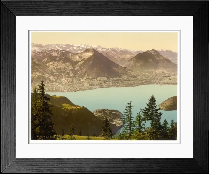 Framed Print : Rigi Scheidegg, looking towards Oberland Alps, Rigi, Switzer Framed Print : Rigi Scheidegg, looking towards Oberland Alps, Rigi, Switzer