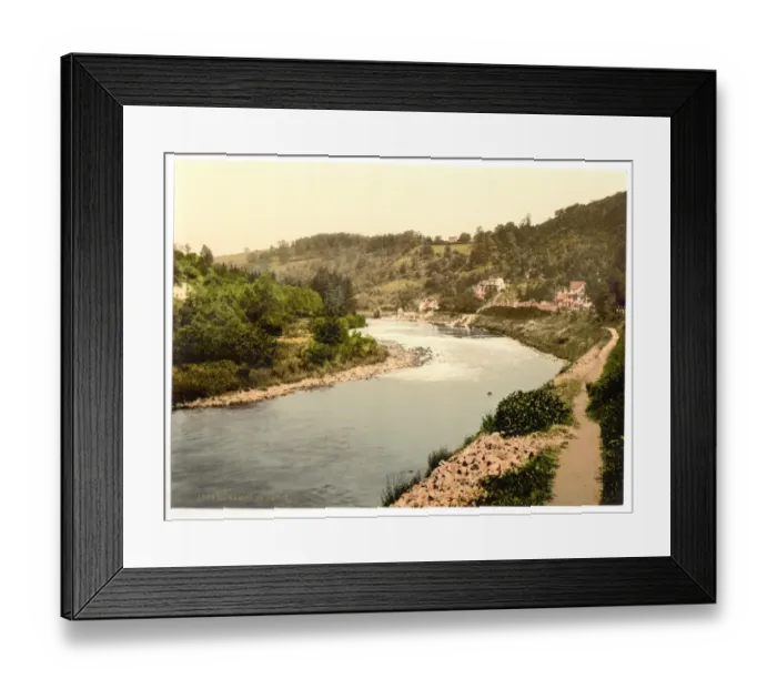 Framed Print : General view, II. Symonds Yat, England Framed Print : General view, II. Symonds Yat, England