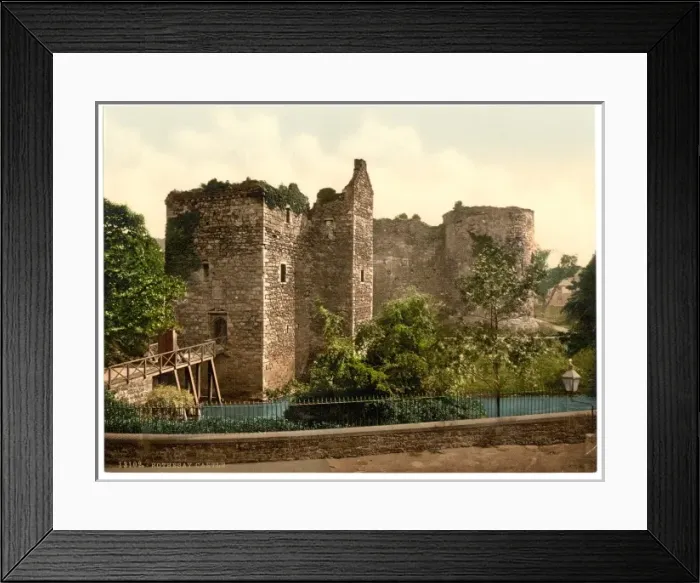 Framed Print : The castle, Rothsay (i. e. Rothesay), Scotland Framed Print : The castle, Rothsay (i. e. Rothesay), Scotland