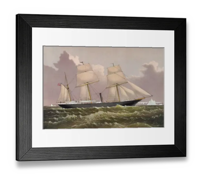 Framed Print : Yacht Jeannette Framed Print : Yacht Jeannette
