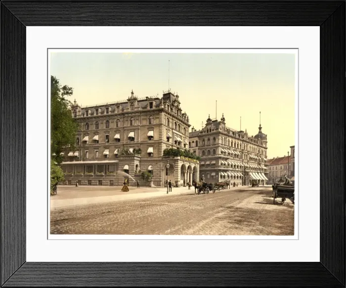 Framed Print : In the Heedenthor, Bremen, Germany Framed Print : In the Heedenthor, Bremen, Germany