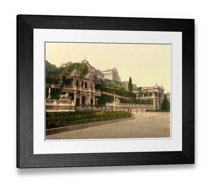 Framed Print : Konigl Burg sic, Budapest Kl Burg sic, Budapest Konigl Burg sic, Budapest K&#x1eea67l Burg sic, Budapest