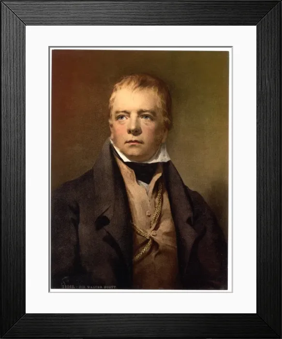 Framed Print : Portrait of Sir Walter Scott Framed Print : Portrait of Sir Walter Scott