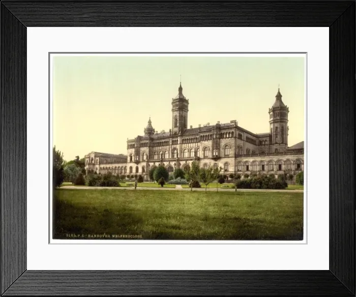 Framed Print : Welfenschloss, Hanover, Hanover, Germany Framed Print : Welfenschloss, Hanover, Hanover, Germany