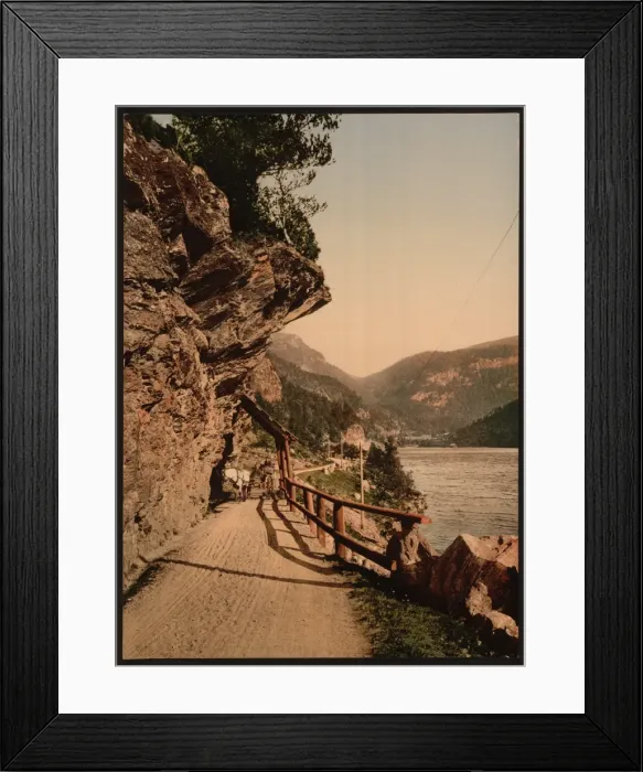 Framed Print : The road from Eide to Voss, Hardanger Fjord, Norway Framed Print : The road from Eide to Voss, Hardanger Fjord, Norway