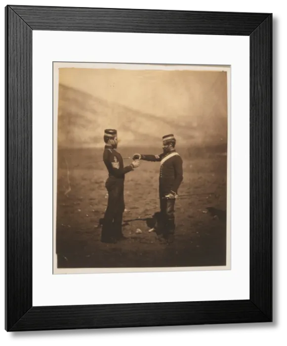 Framed Print : Two sergeants, 4th Light Dragoons Framed Print : Two sergeants, 4th Light Dragoons