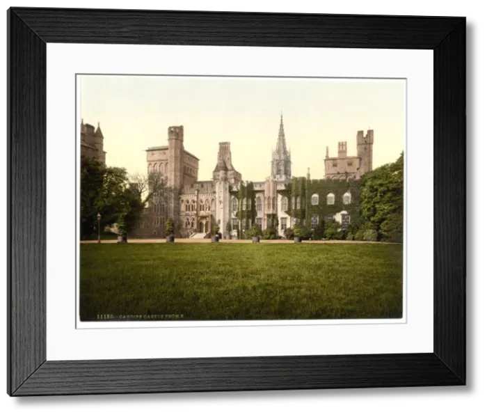 Framed Print : From the east, Cardiff Castle, Wales Framed Print : From the east, Cardiff Castle, Wales