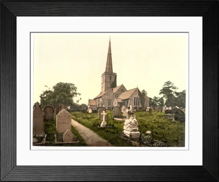 Framed Print : The church, Lydney, England Framed Print : The church, Lydney, England