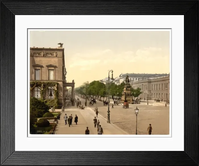 Framed Print : Unter den Linden, Berlin, Germany Framed Print : Unter den Linden, Berlin, Germany