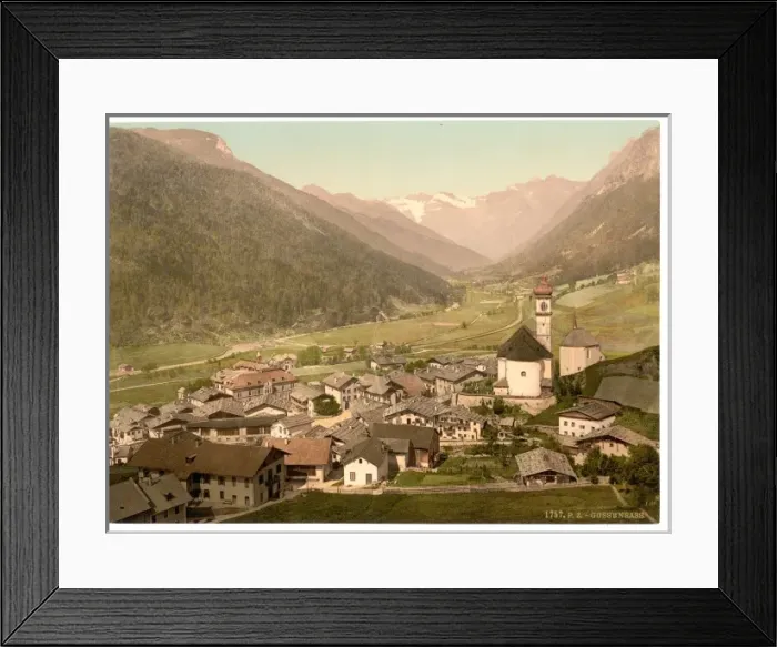 Framed Print : Brenner Railway, Gossensass, Tyrol, Austro-Hungary Framed Print : Brenner Railway, Gossensass, Tyrol, Austro-Hungary