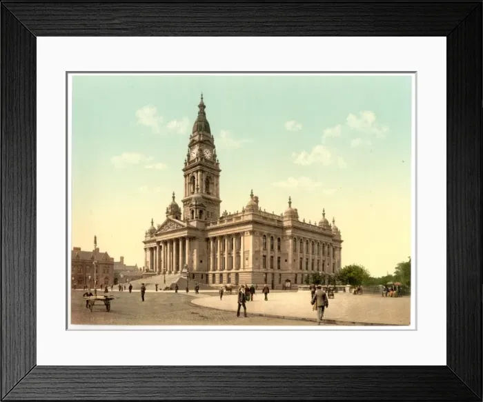 Framed Print : Town Hall, Portsmouth, England Framed Print : Town Hall, Portsmouth, England