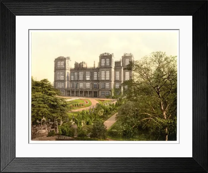 Framed Print : Hardwick, New Hall, Derbyshire, England Framed Print : Hardwick, New Hall, Derbyshire, England