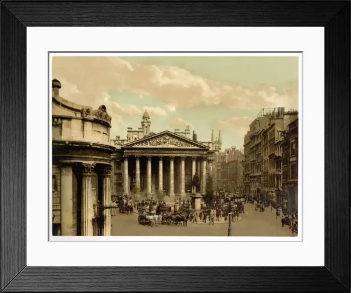 Framed Print : Royal Exchange, London, England Framed Print : Royal Exchange, London, England