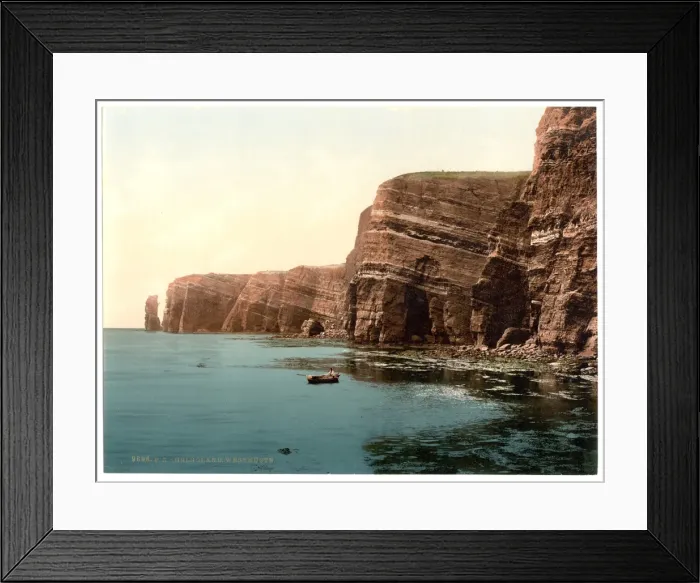 Framed Print : The West Coast, Helgoland, Germany Framed Print : The West Coast, Helgoland, Germany