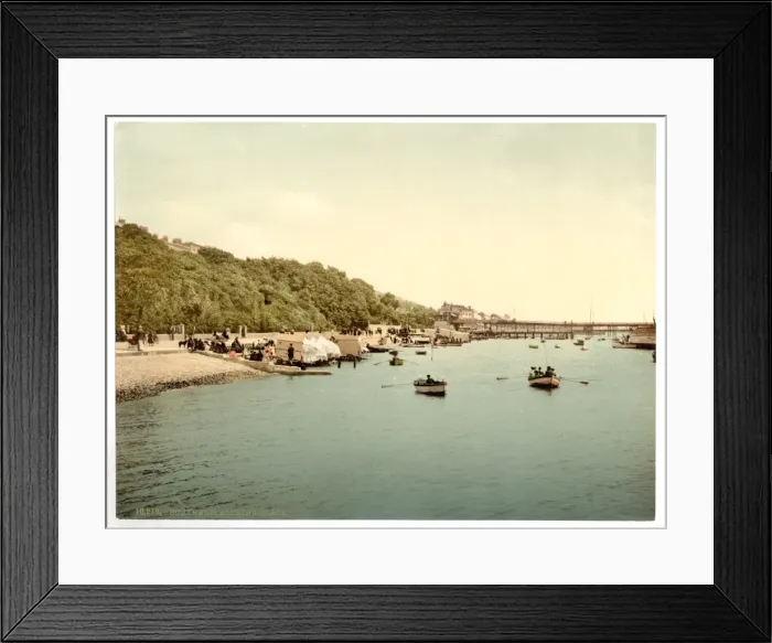 Framed Print : Pier and bathing place, looking East, Southend-on-Sea, Engla Framed Print : Pier and bathing place, looking East, Southend-on-Sea, Engla