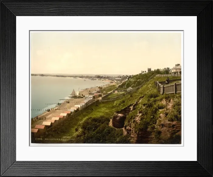 Framed Print : East Cliff, Felixstowe, England Framed Print : East Cliff, Felixstowe, England
