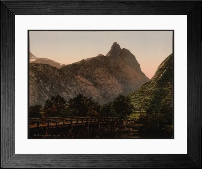 Framed Print : Romsdalshorn, Romsdalen, Norway Framed Print : Romsdalshorn, Romsdalen, Norway