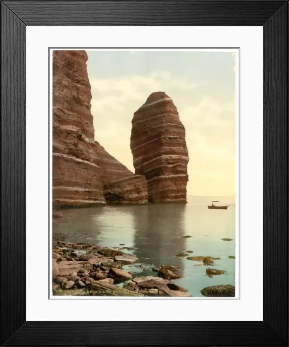 Framed Print : Monk and Preachers Pulpit, Helgoland, Germany Monk and Prea Framed Print : Monk and Preachers Pulpit, Helgoland, Germany Monk and Prea