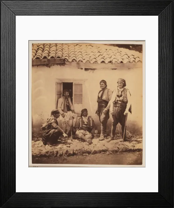 Framed Print : Group of Montenegrins Framed Print : Group of Montenegrins